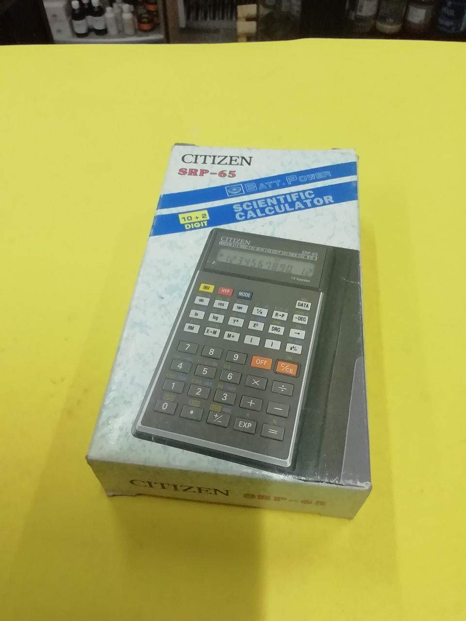 Calculadora Citizen SRP 65, nova