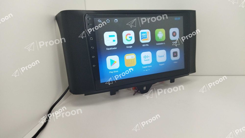 Auto Radio Smart 2010 Android 2din