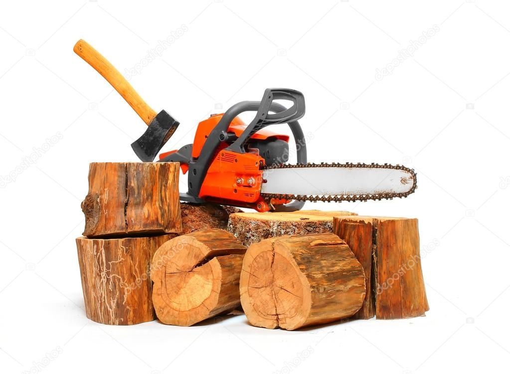 РУБАЄМО ДРОВА, КОЛИМО ДРОВА у клієнта вдома. Розпилювання деревини.