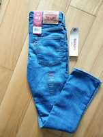 Nowe jeansy Levi's skinny 512 slim taper XS