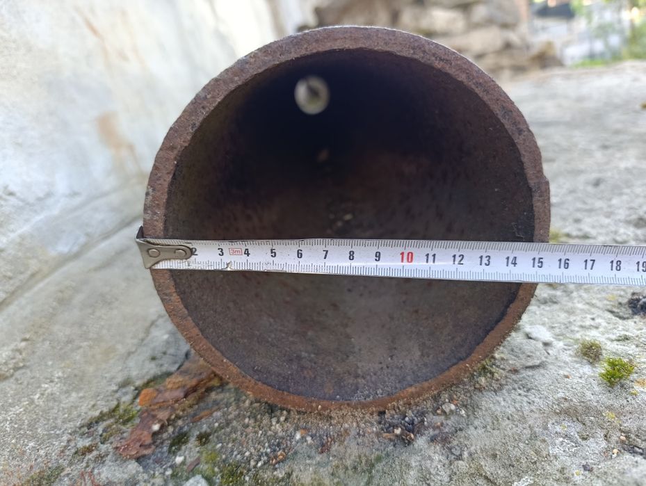 Rura stalowa bezszwowa 230 cm fi 150 gr. 8 mm