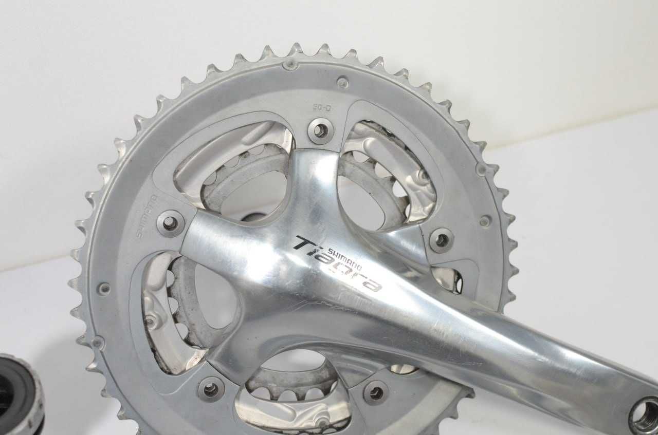 Шатуни Shimano Tiagra 4603 + каретка