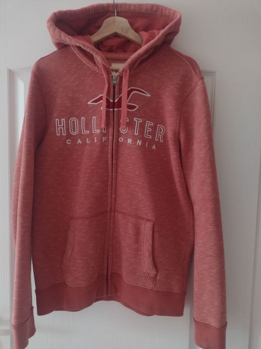 Bluza rozpinana z kapturem Hollister rozm M