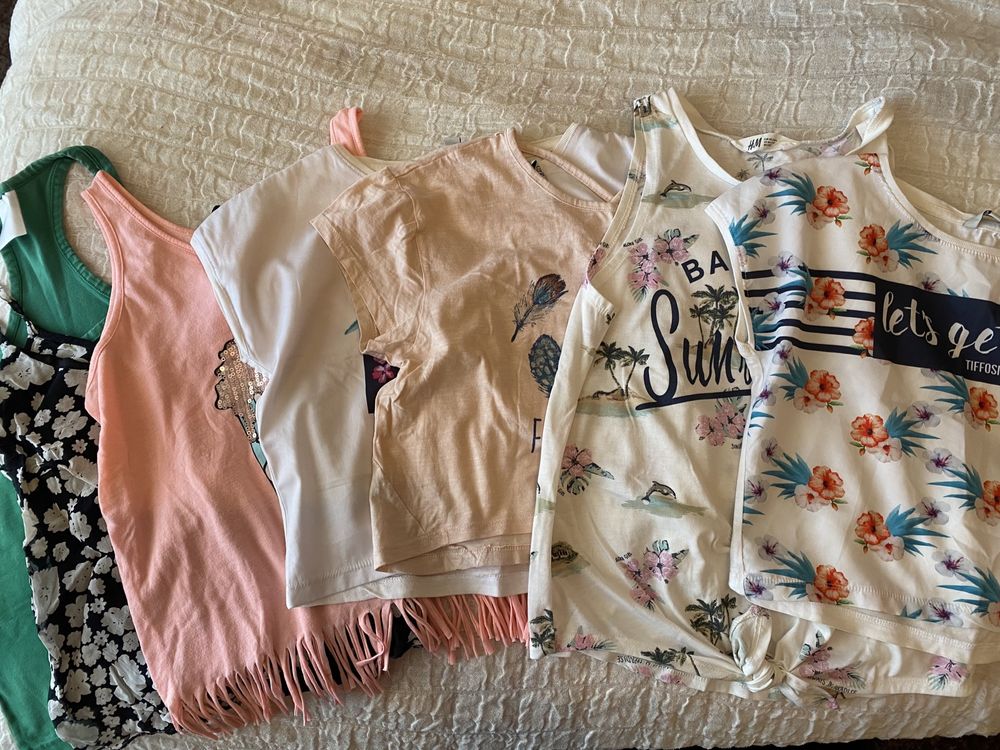 Conjunto tops/t-shirts