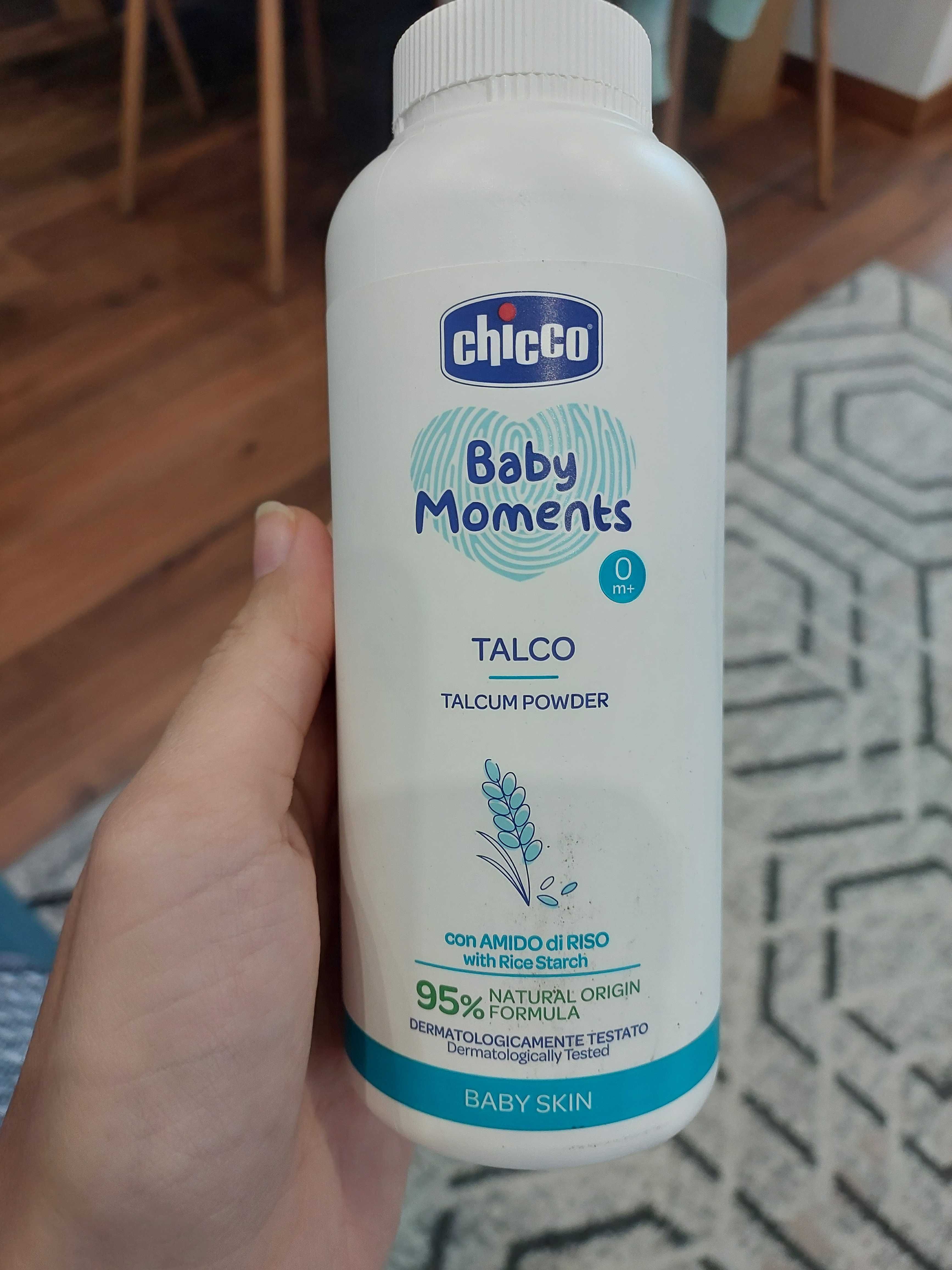 Присипка/Тальк захисний Chicco Baby Moments, 150 г