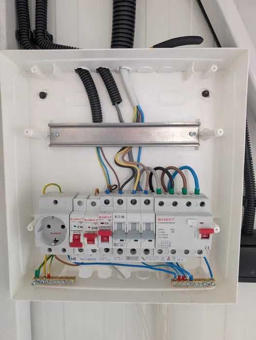 Електро монтаж, відновлення, заміна, електропроводки. встановленя щита