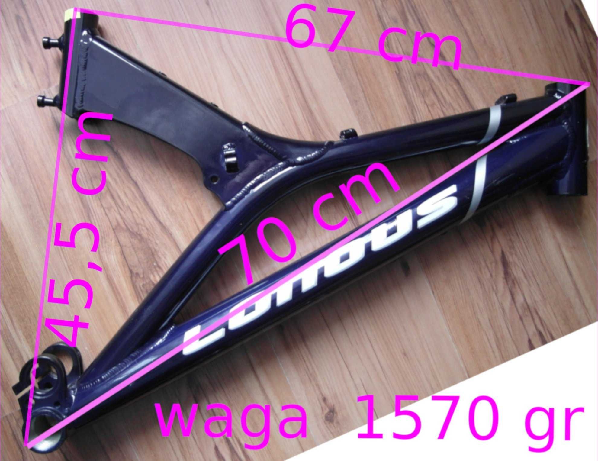 Rama MTB 17" Longus ToBe alu full na koła 26" NOWA Wrocław lub wysyłka