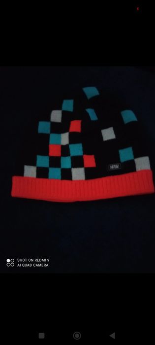 Czapka zimowa neonowa