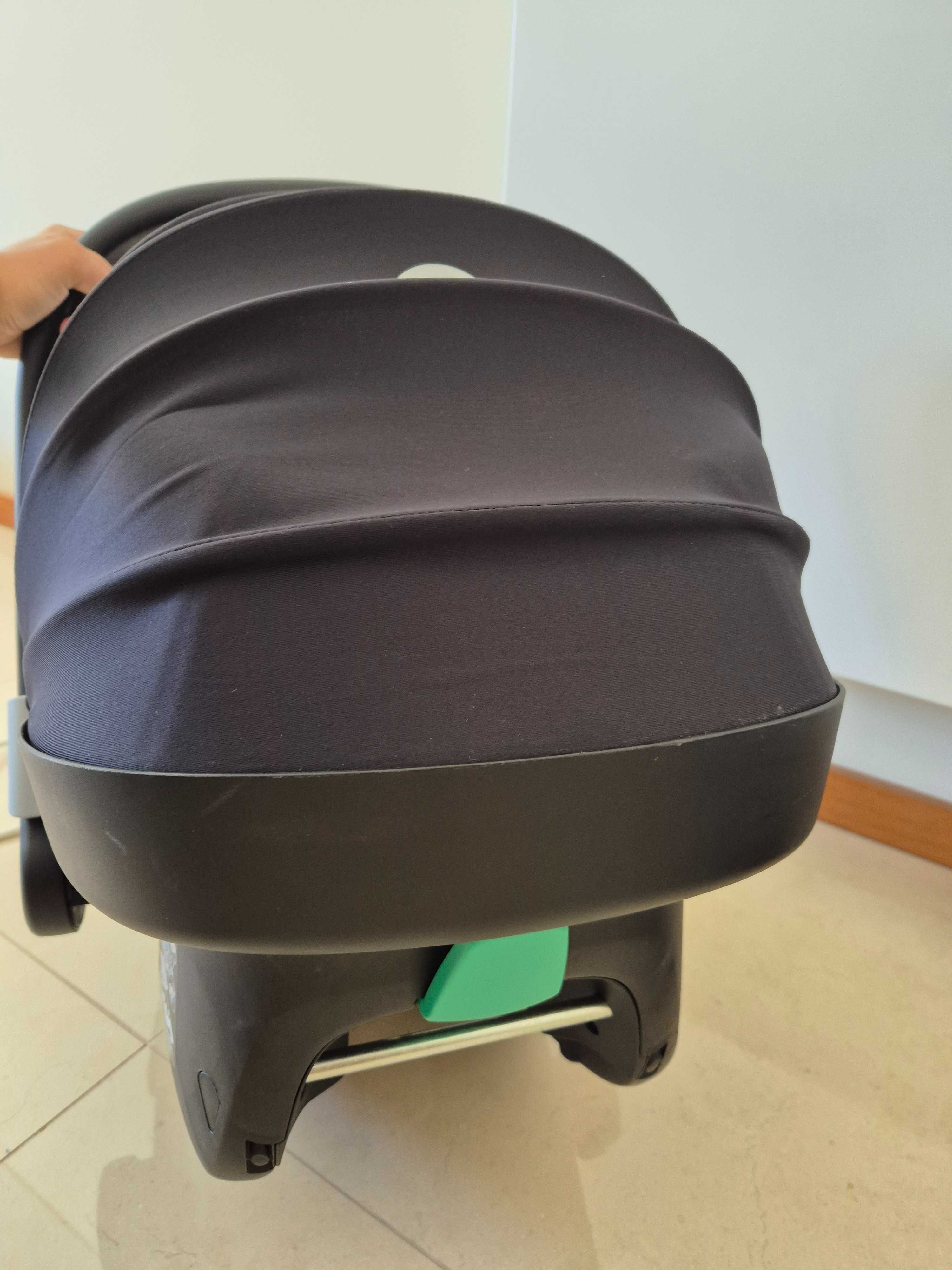 Cadeira Maxi Cosy 360 + isofix + adaptadores
