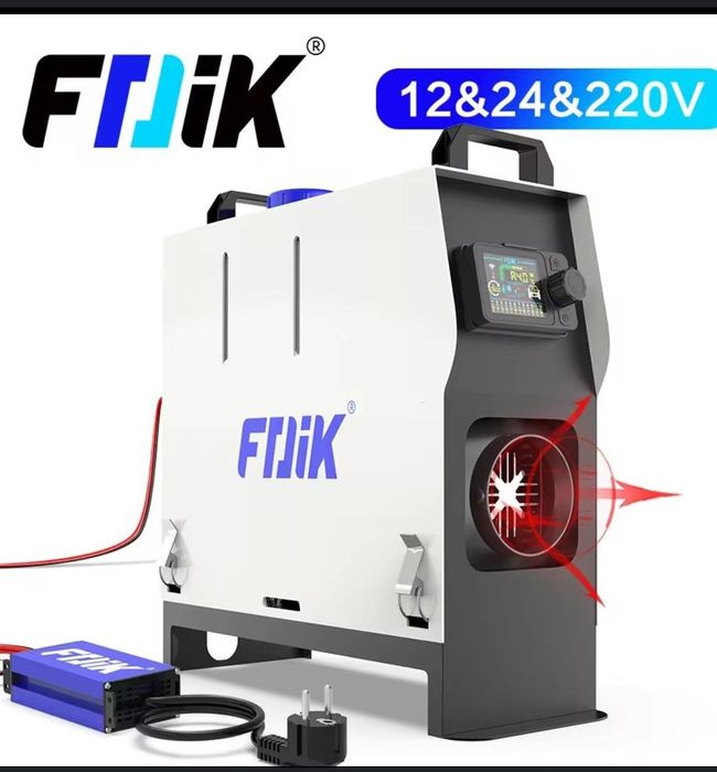 Nagrzewnica webasto diesel 8kw z zasilaczem 230v