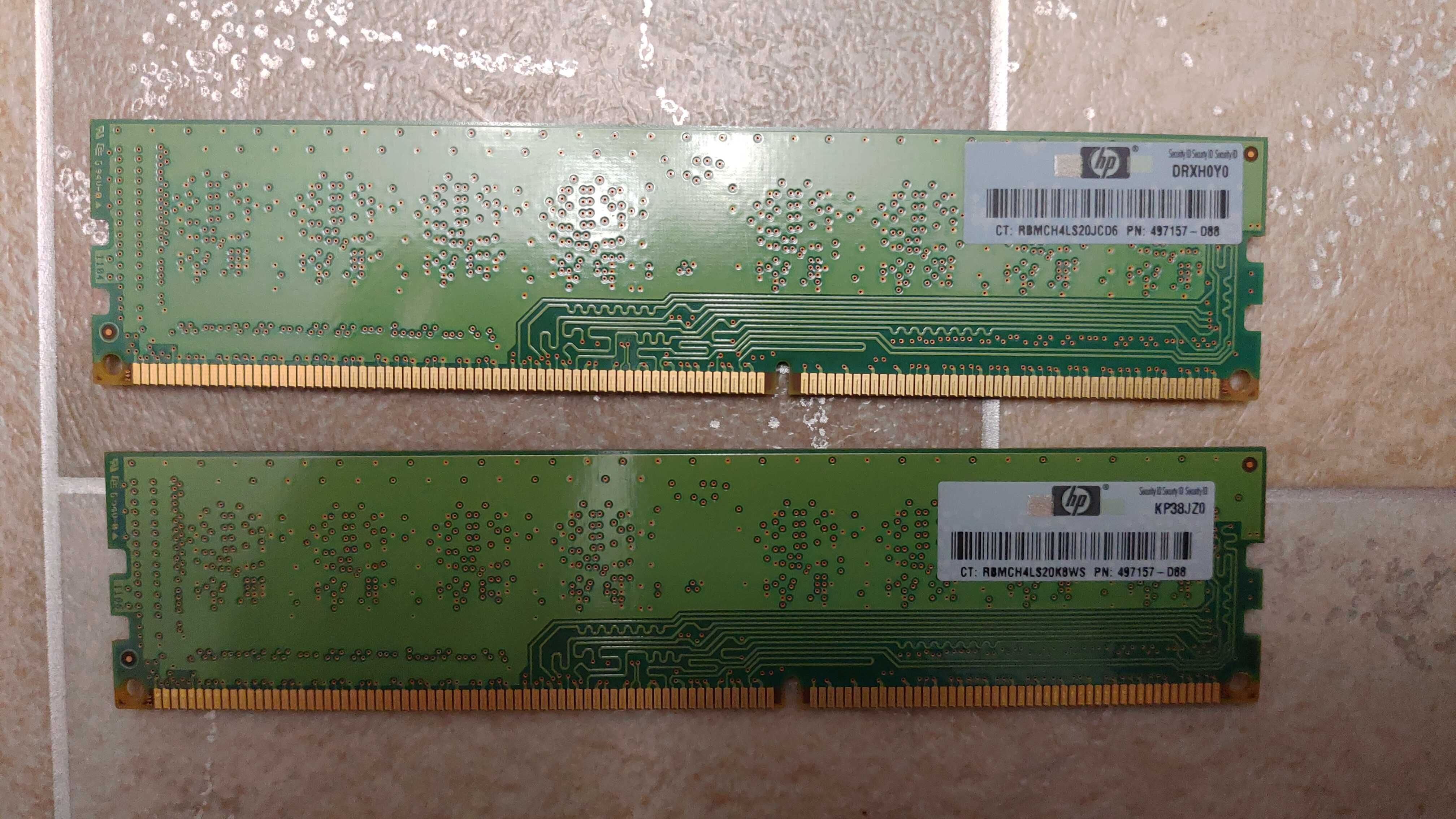 Samsung 2x2 GB DDR3 1333 MHz (M378B5773CH0-CH9)