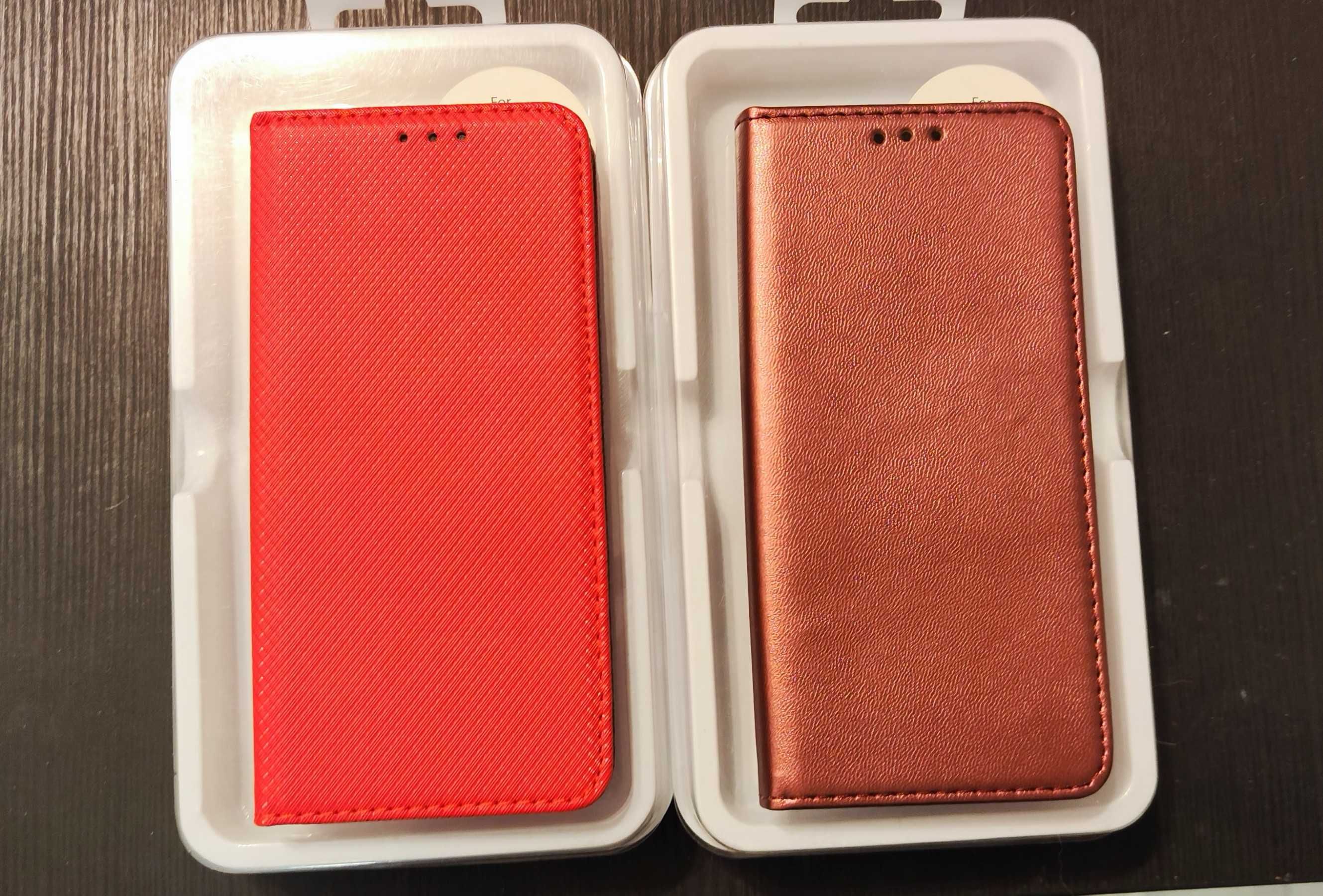Xiaomi 12 / Xiaomi 12X etui książkowe czerwone/burgundowe