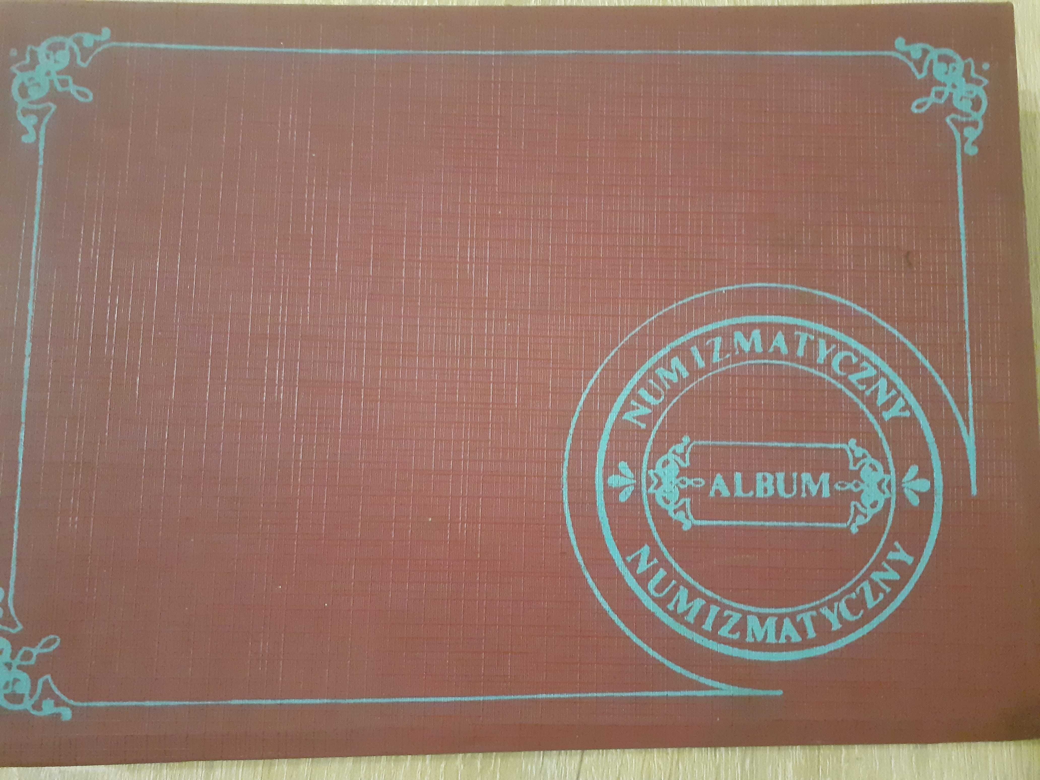 Klaser z polskimi monetami dla kolekcja