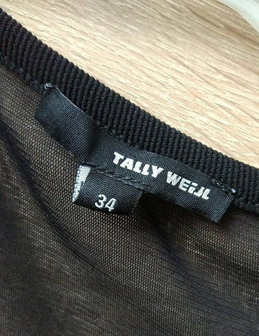 Czarna sukienka TALLY WEiJL rozmiar 34 stan IDEALNY