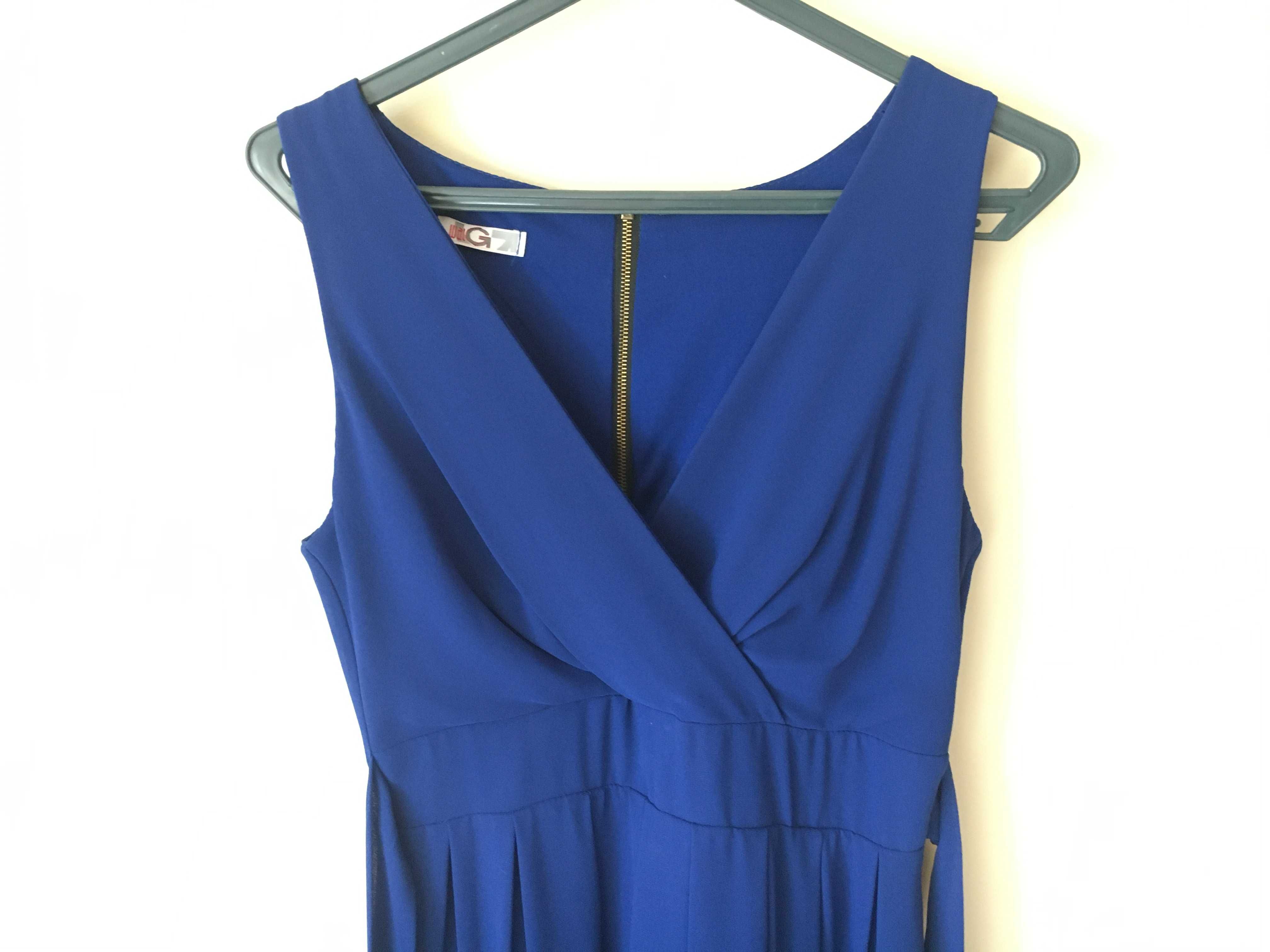 Vestido azul feminino