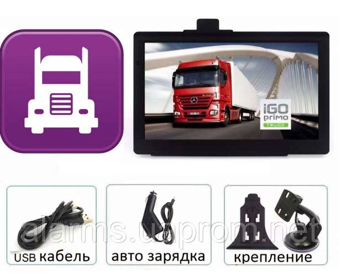 Навігатор Android TIR Igo Primo Truck Q4 2023