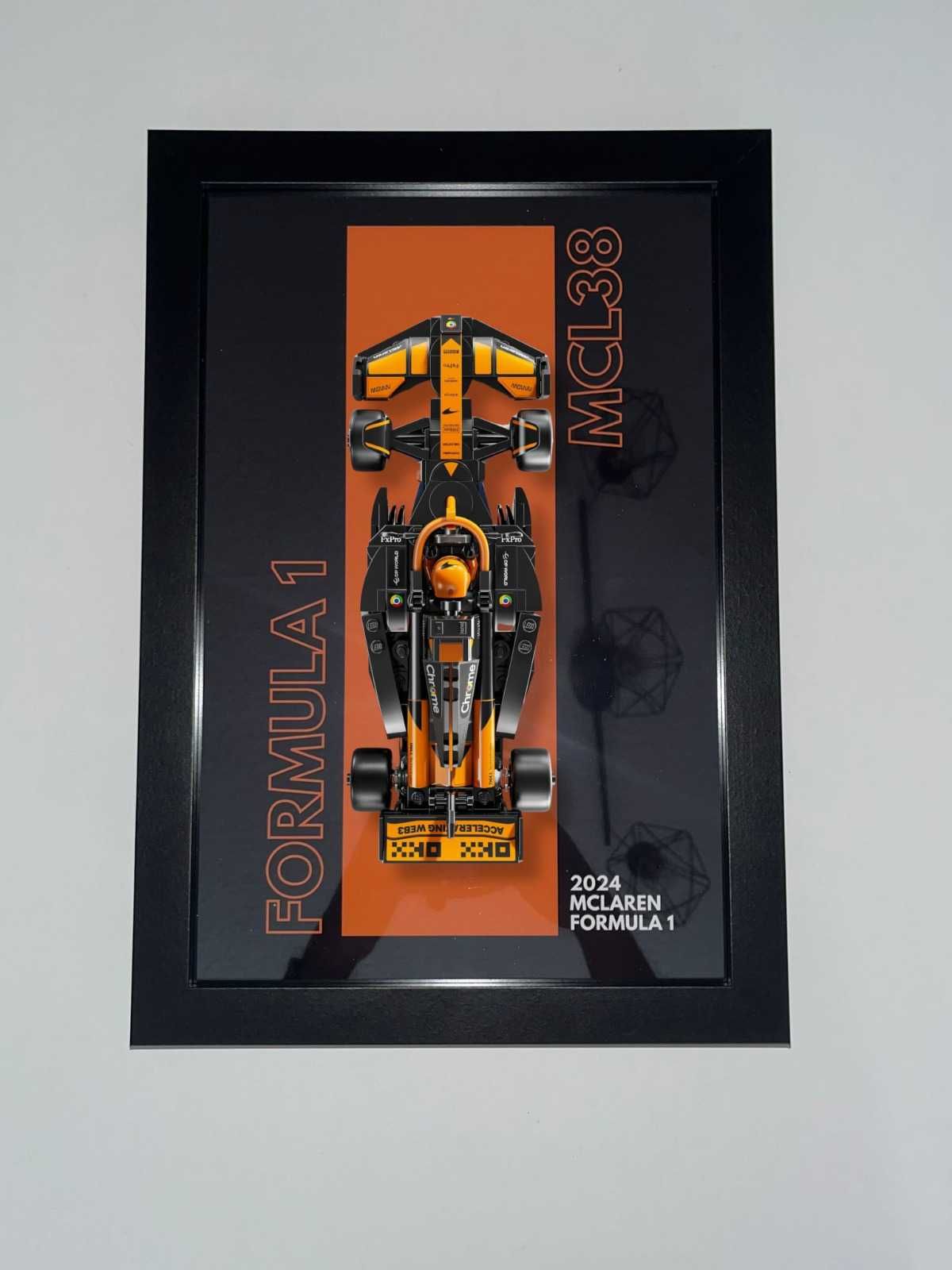 Ramka na Lego Bolid F1 McLaren Team MCL38 (77251)