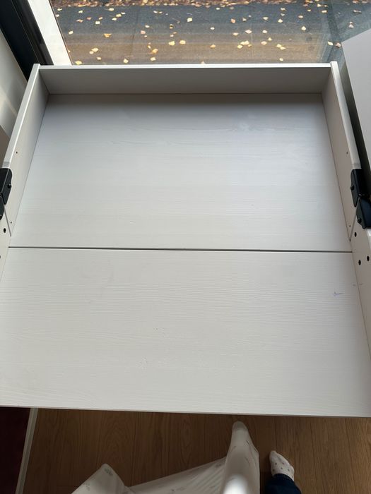 IKEA SUNDVIK Komoda z przewijakiem szary