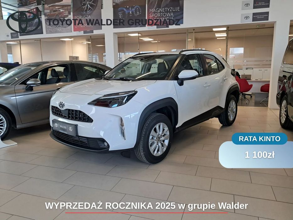 Toyota Yaris Cross Dostępna "od ręki" Toyota Yaris Cross 1.5 Hybrid + Koła zimowe.