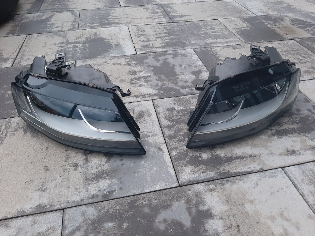 Reflektor lampa przód prawa lewa /europejska/ Audi a4 b8