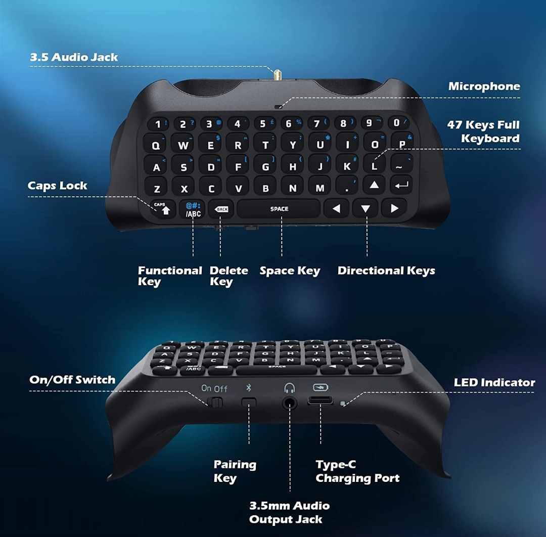 TiMOVO Teclado PS5 PlayStation 5