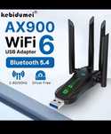 Adaptador USB WiFi6 + Bluetooth 5.4