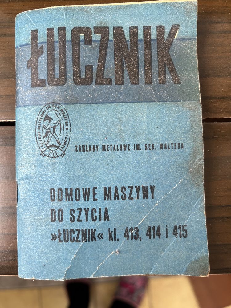 Maszyna do szycia Łucznik 413 antyk 1968