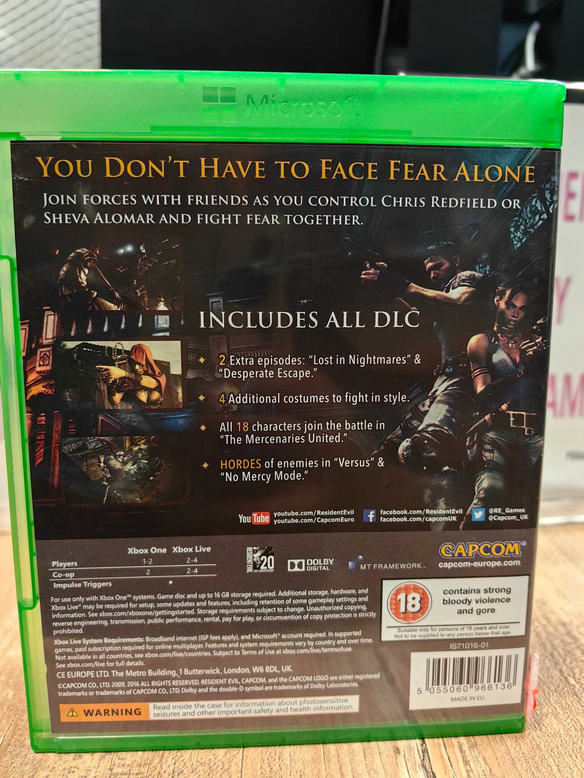 Resident Evil 5 Microsoft Xbox One Series X SklepRetroWWA