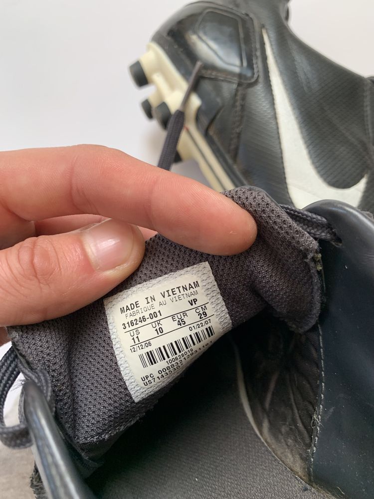 Копачки , бутси Nike total 90 45розмір