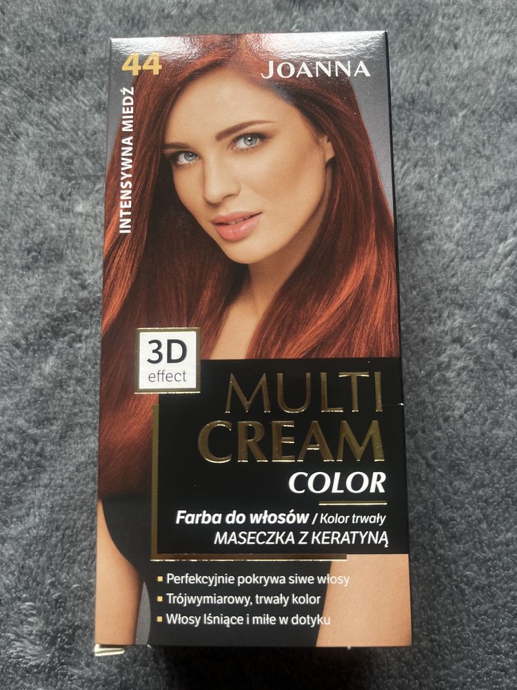 MULTI CREAM COLOR Farba Intensywna miedź ( 44 )