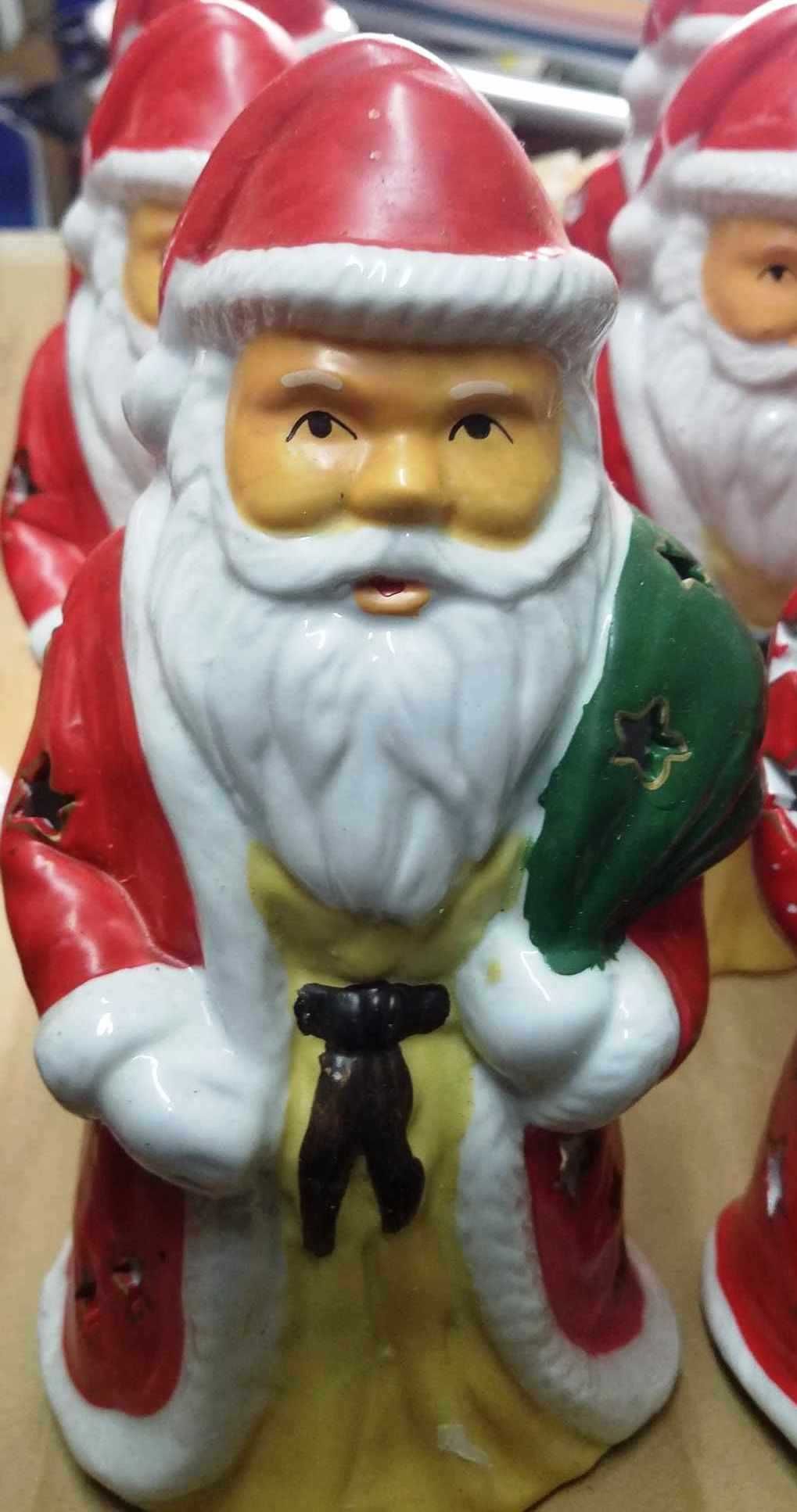 Pai natal em cerâmica