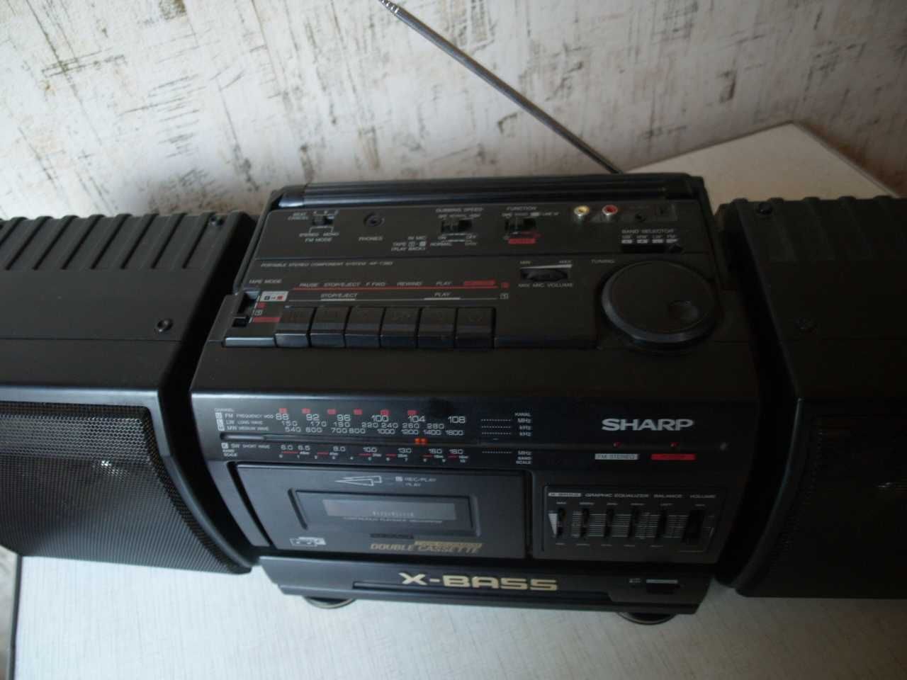 Продам супермагнітолу 90-х SHARP WF - T 380