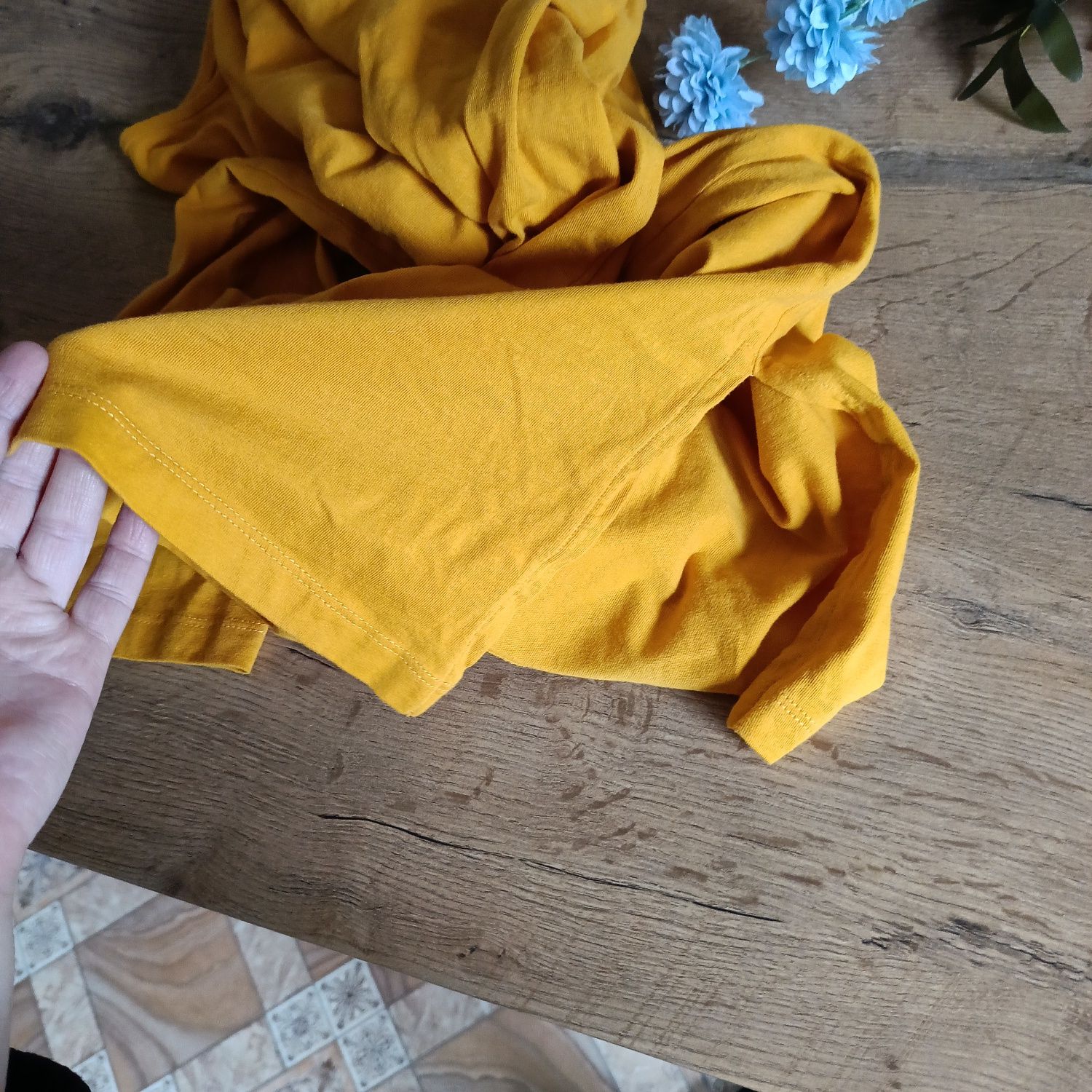 Niemiecka marka 48 4XL bawełna wygodna bluzka damska basic na wiosnę l