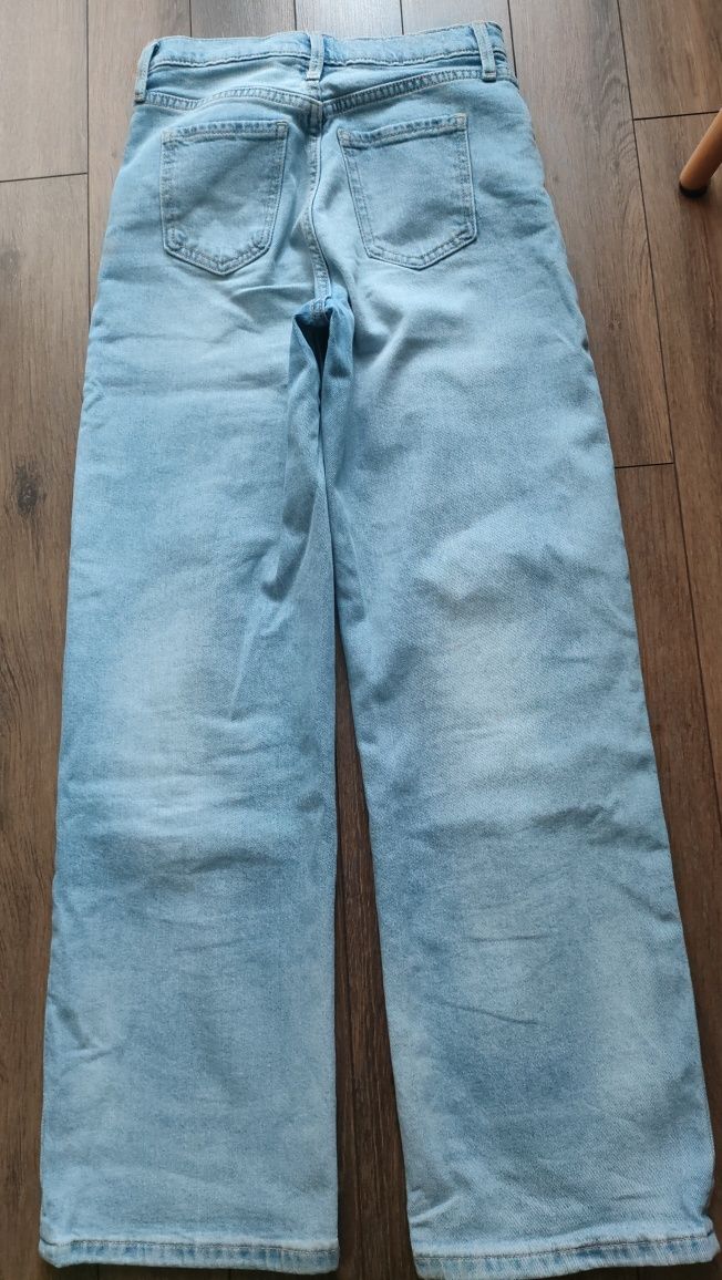 Spodnie jeansowe H&M rozmiar  146 cm dla dziewczynki