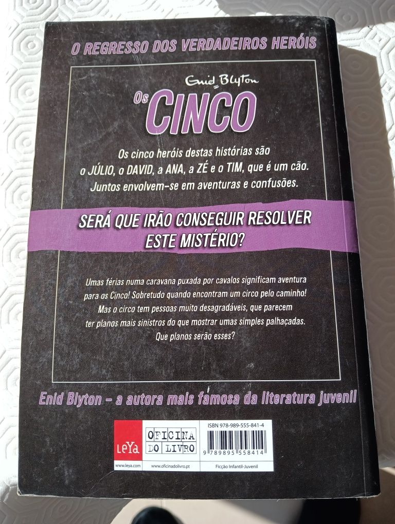 Livro "Os Cinco"