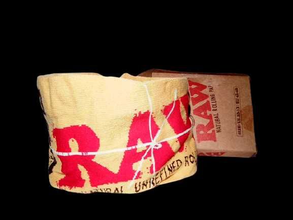 bandana raw preta / meias raw