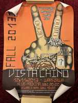 Vistachino plakat koncertowy rock metal