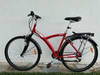 Decathlon b'Twin leisure bike Trekking Bicicleta Original 5 Red L