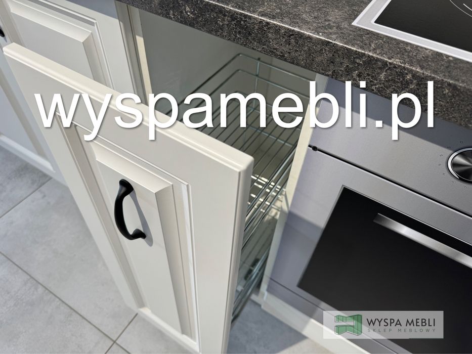 MEBLE kuchenne typu skandynawskie dowolny układ MDF 300cm kuchnia frez