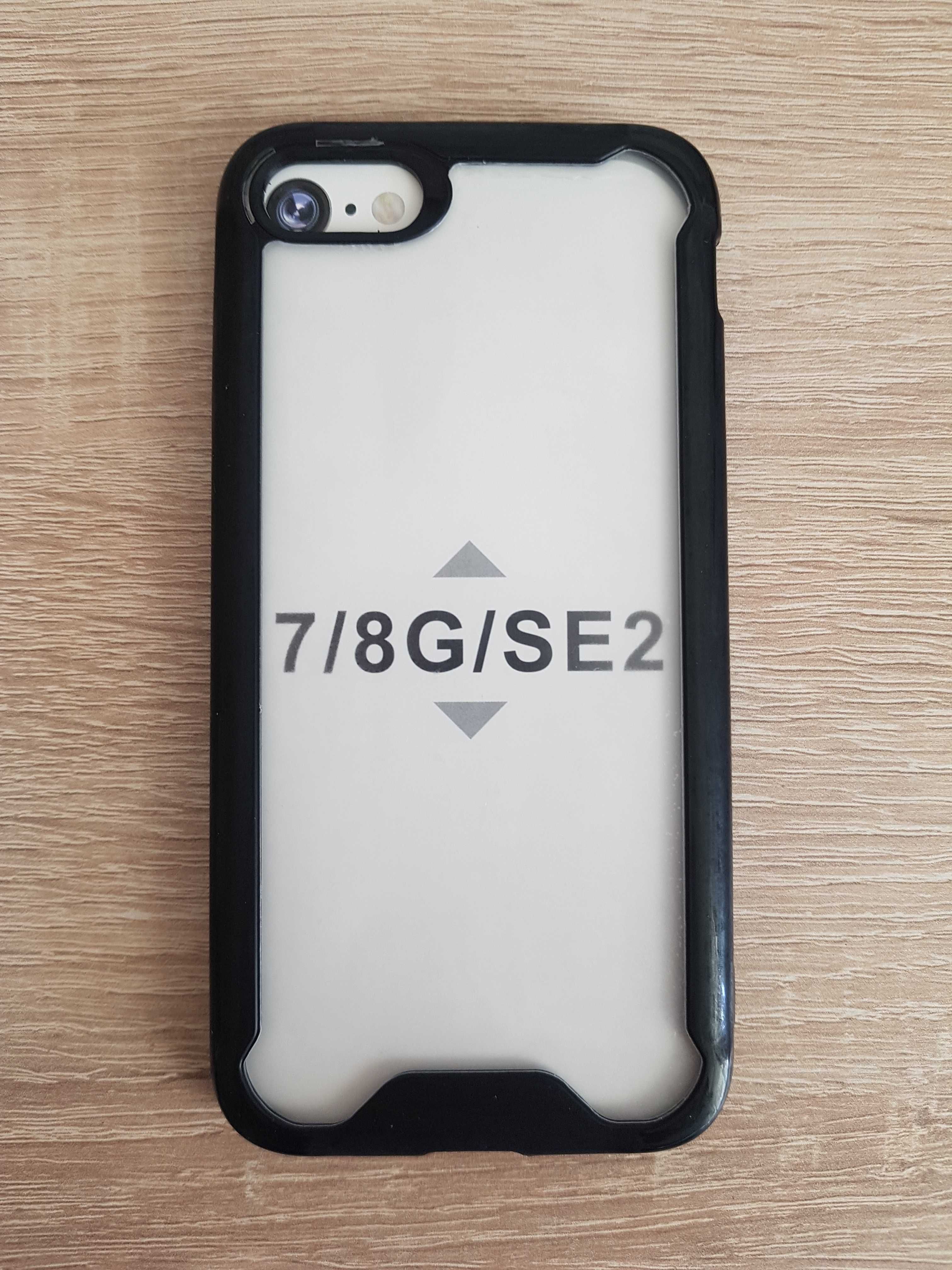 Etui Tel Protect Acrylic Case do Iphone 7/8/SE 2020/SE 2022 Czarny