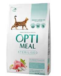 Optimeal sterilised (Оптимил) для стерилизованых кішок (ІНДИЧКА) 4 кг