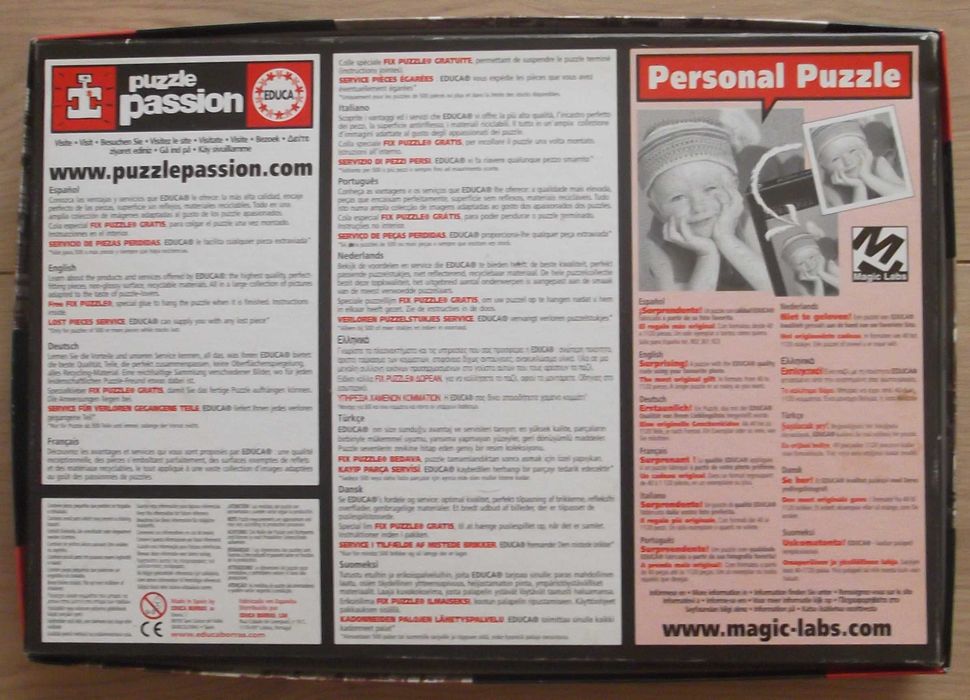 Puzzle Educa de 500 Peças