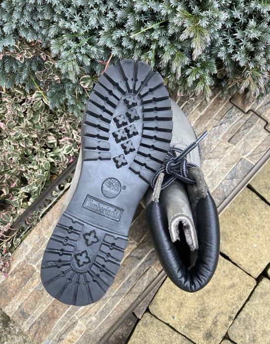 Timberland теплі натуральна овчина цегейка шкіряні жіночі черевики 37р