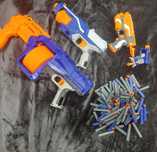 Nerf zestaw wyrzutni jak nowy