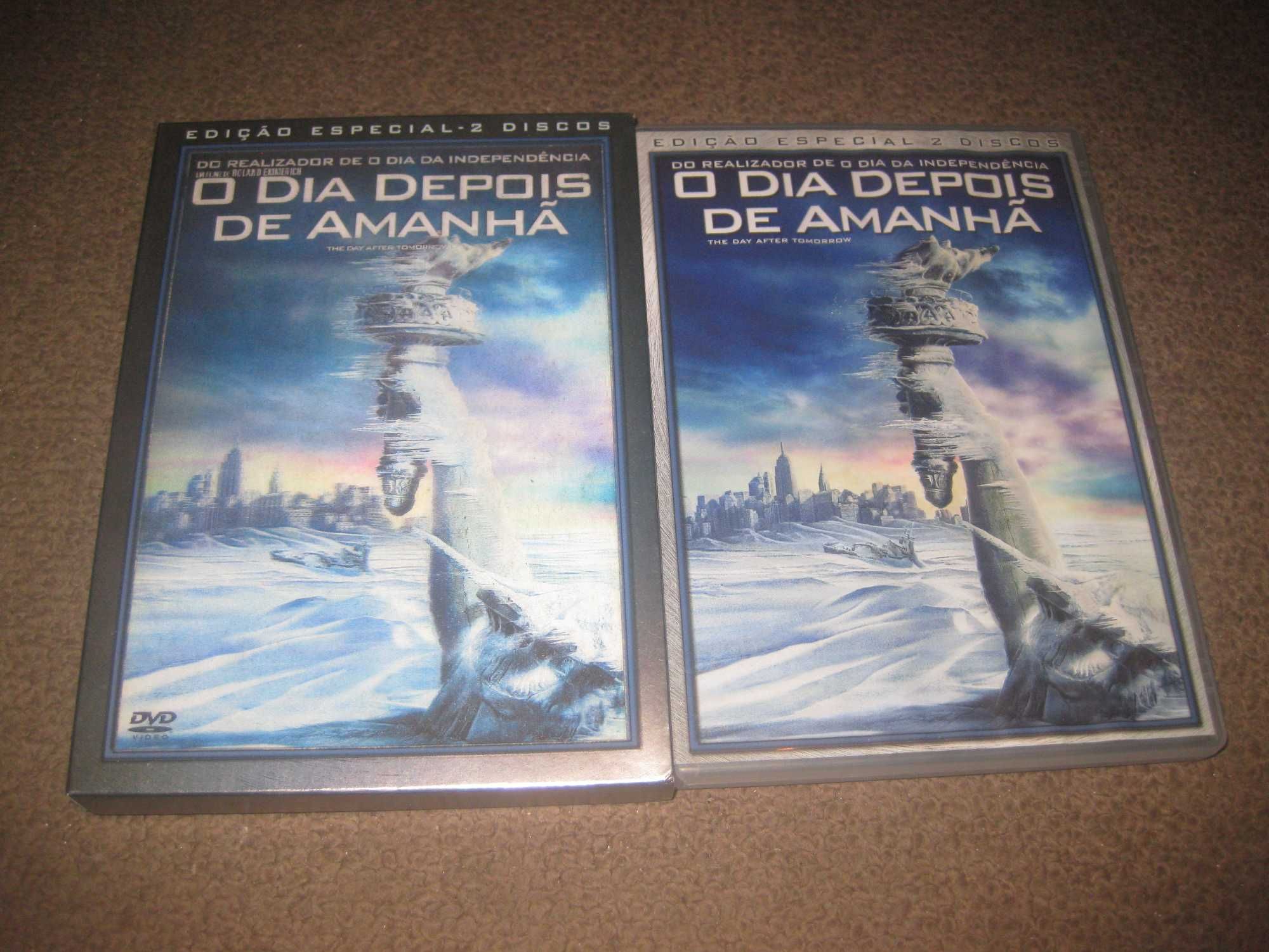 "O Dia Depois de Amanhã" com Dennis Quaid/Edição Slidepack com 2 DVDs