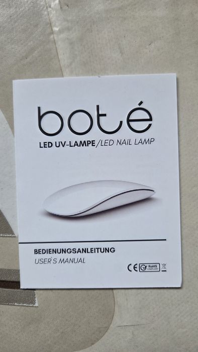 mini lampa UV/LED do utwardzania lakierów hybrydowych