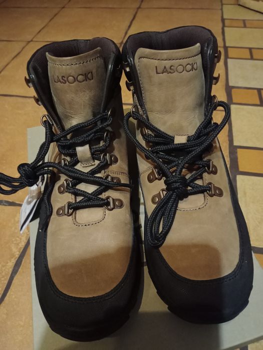 Trzewiki męskie skórzane Lasocki 44 Nowe!