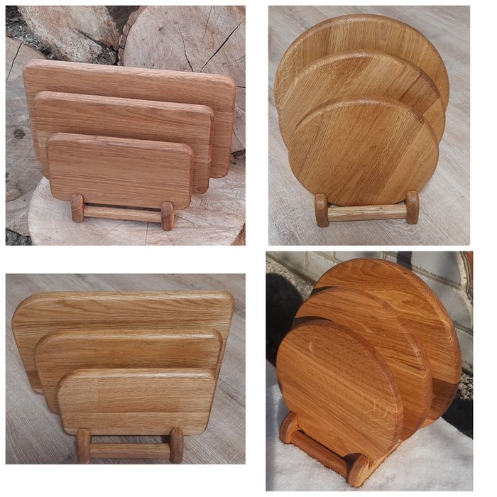 Кухонні дошки з натурального дуба. Дощечки для кухні