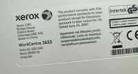 Urządzenie wielofunkcyjne Xerox WorkCenter 3655