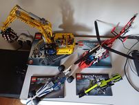 4 zestawy lego 42021, 8068, 42033, 42006